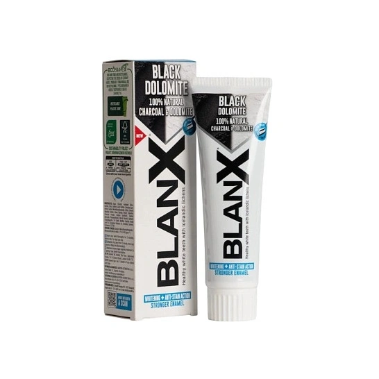 Зубная паста Black Dolomite whitening 