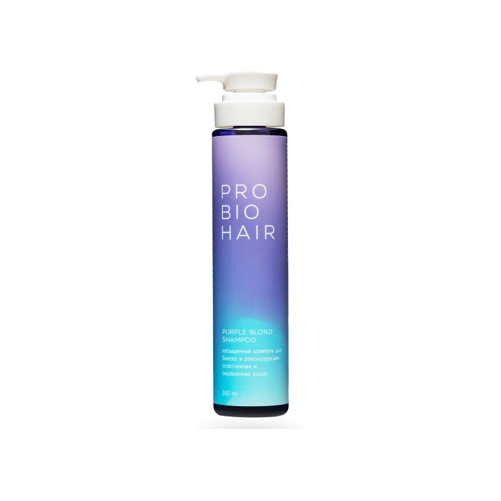 Шампунь оттеночный для осветленных волос Pro Bio Hair Purple Blond купить в VISAGEHALL