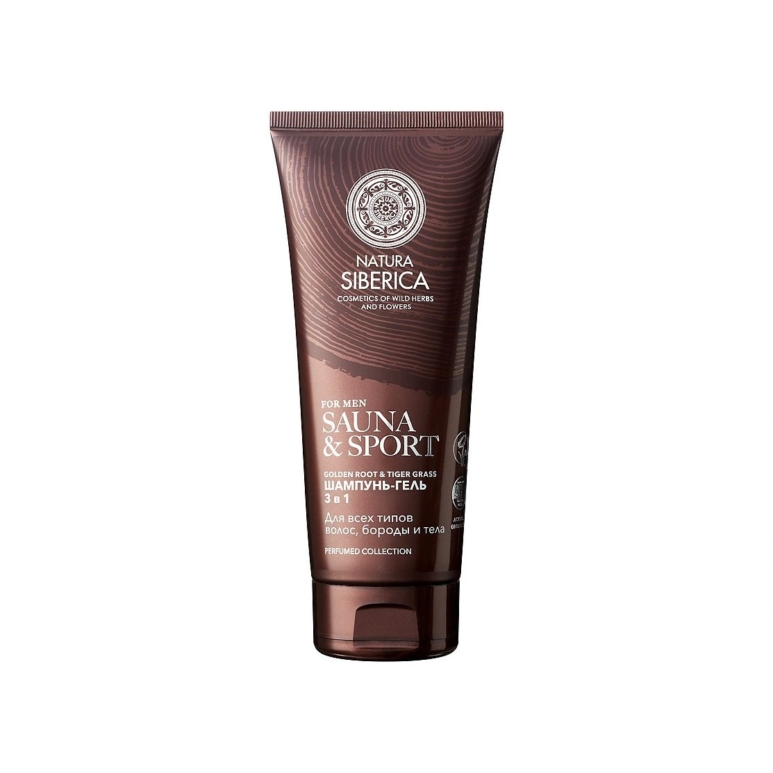 Шампунь-гель 3 в 1 для волос, бороды и тела Sauna & Sport for Men купить в VISAGEHALL