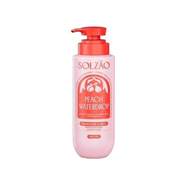Бальзам для волос Увлажнение и блеск Peach Waterdrop