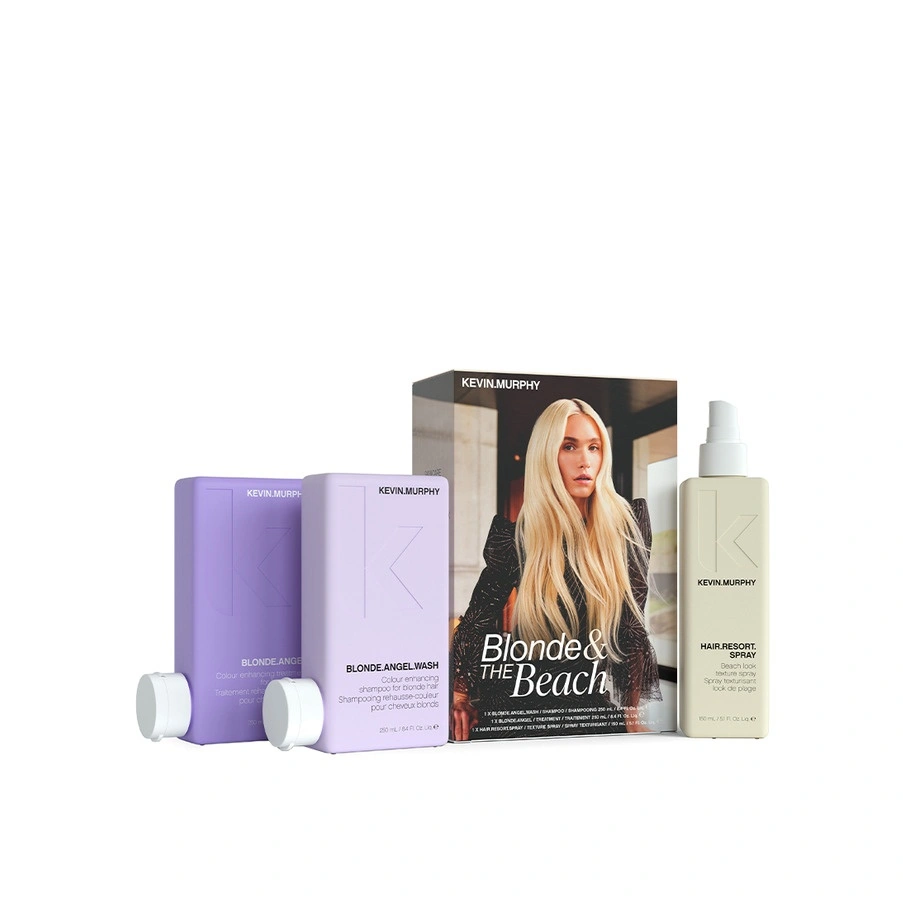 Набор Blonde & The Beach: Шампунь + бальзам Blonde.Angel + спрей Hair.Resort купить в VISAGEHALL