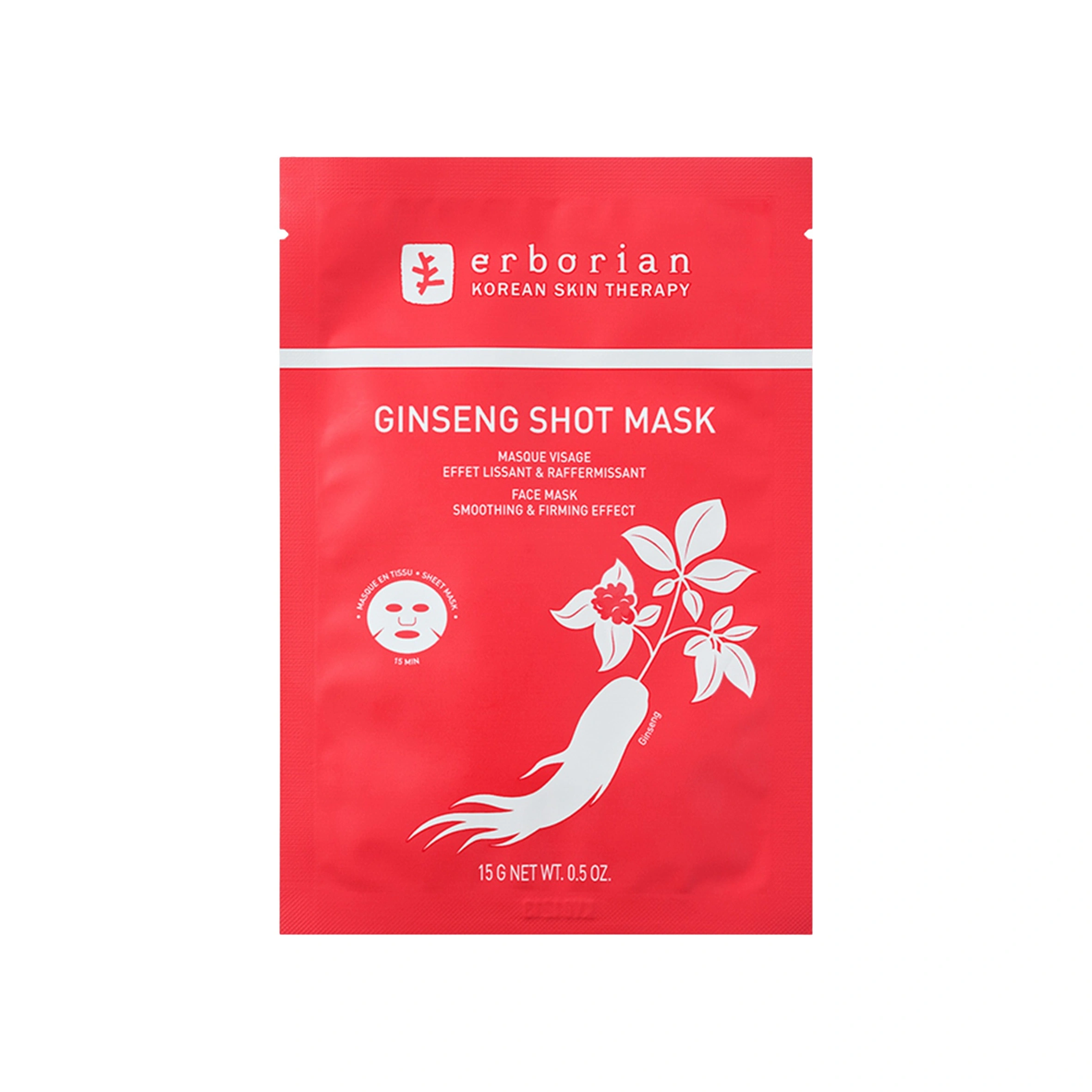 Тканевая маска Женьшень купить в VISAGEHALL