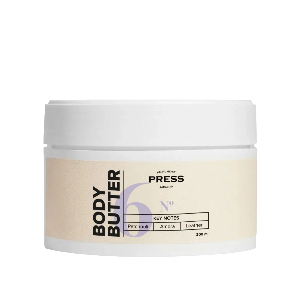 Крем-баттер для тела № 6 с нотами Пачули, Амбра и Кожи купить в VISAGEHALL