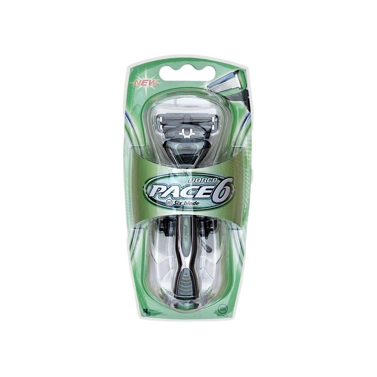 Станок для бритья 2 сменные кассеты Dorco Pace 6 купить в VISAGEHALL