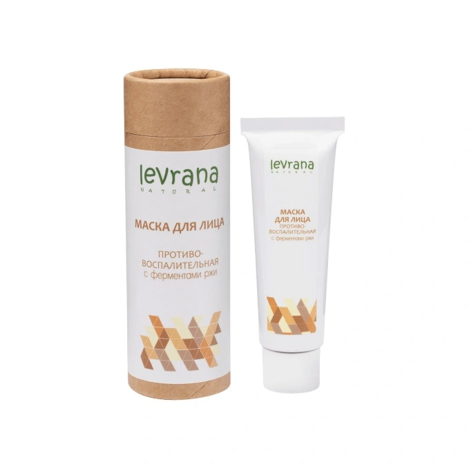 Маска для лица противовоспалительная с ферментами ржи  купить в VISAGEHALL
