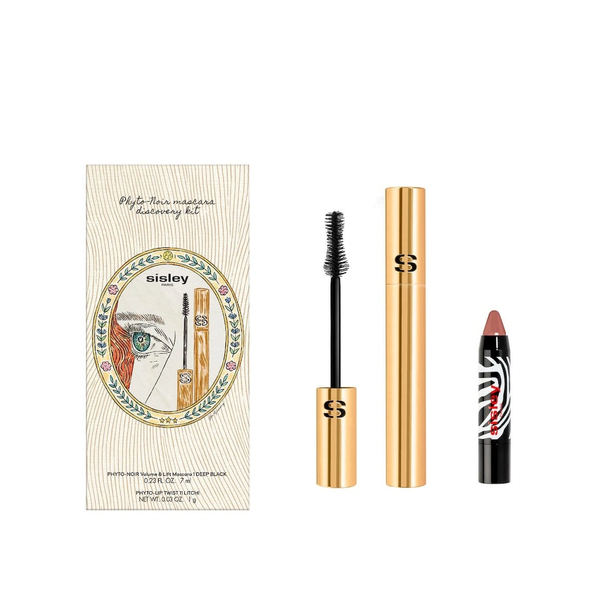 Phyto-Noir Mascara Discovery Kit Fee Greening Набор для макияжа  купить в VISAGEHALL