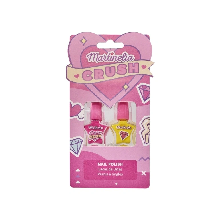 Набор для девочек из 2х лаков для ногтей Розовый