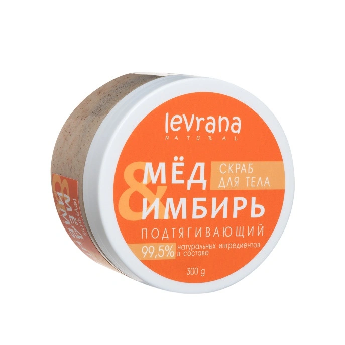 Скраб для тела подтягивающий Мёд и Имбирь  купить в VISAGEHALL