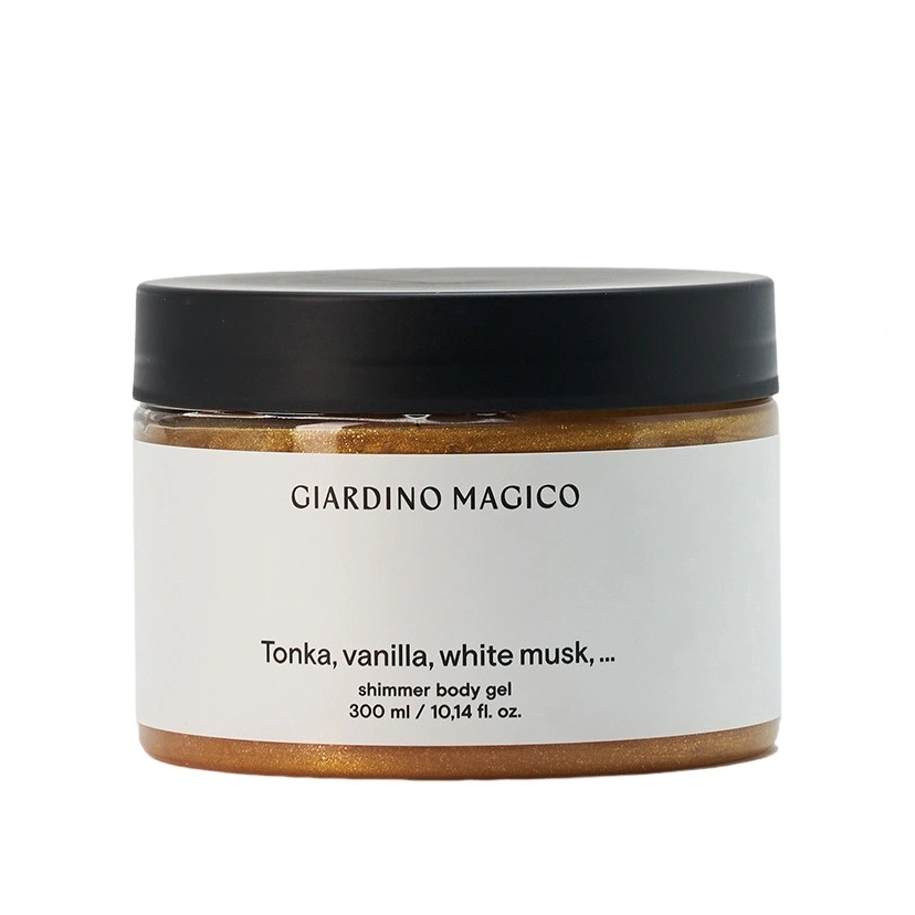 Гель для тела мерцающий Tonka, vanilla, white musk  купить в VISAGEHALL