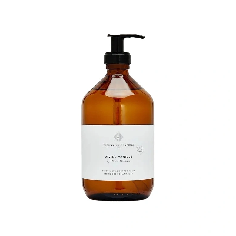 Мыло для рук и тела жидкое парфюмированное Divine Vanille by Olivier Pescheu купить в VISAGEHALL