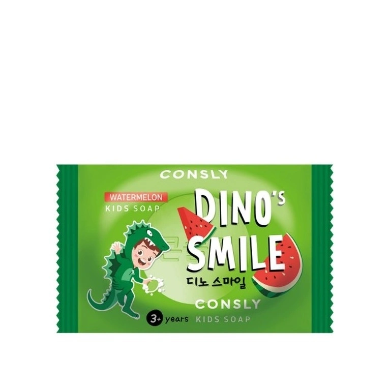 Мыло детское с ароматом арбуза Dino's Smile Watermelon Kids Soap