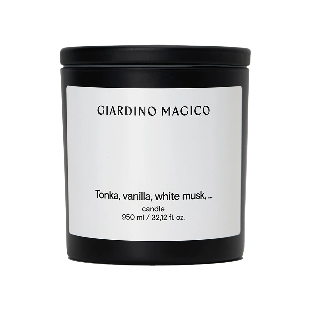 Свеча парфюмерная Tonka, vanilla, white musk