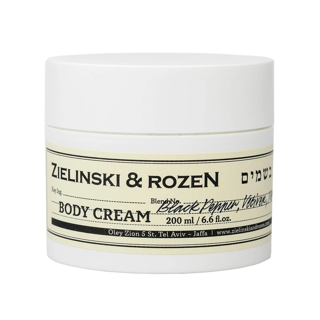 Крем для тела Черный Перец, Ветивер, Нероли, Амбра