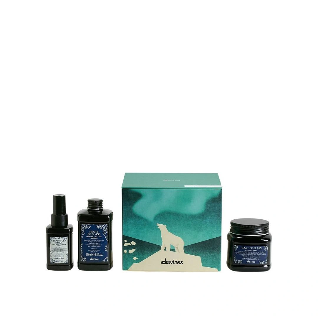 Набор для сияния волос цвета блонда Heart Of Glass