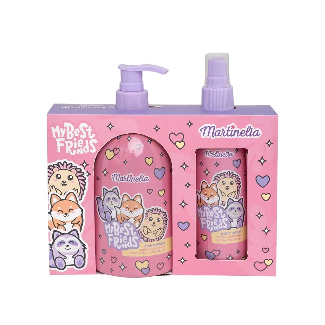 Набор My Best Friends детское мыло для рук, спрей для тела Martinelia