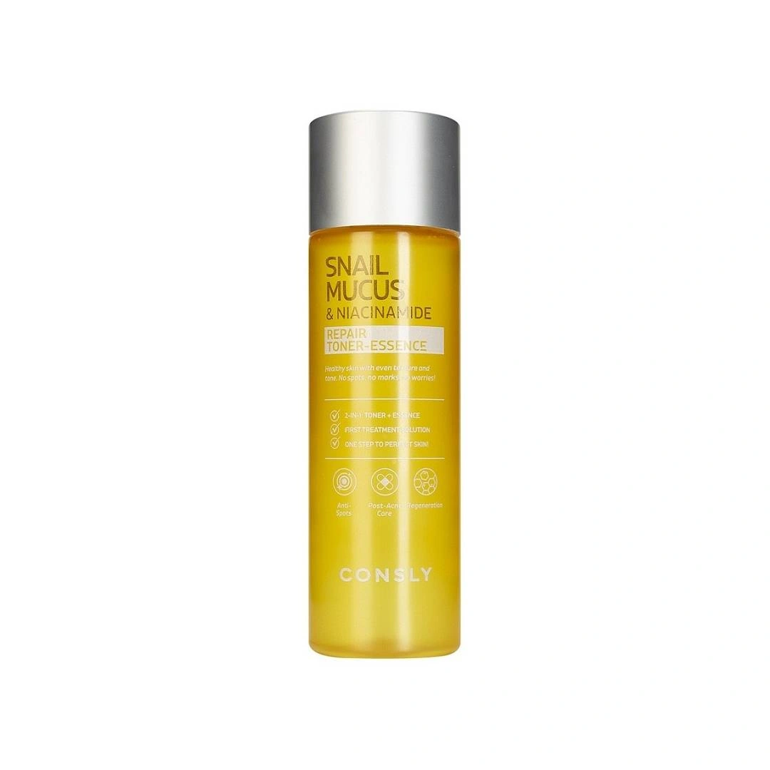 Тонер-эссенция восстанавливающий с муцином улитки и ниацинамидом