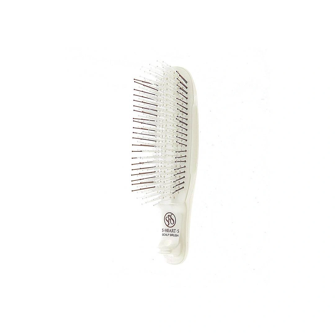 Расческа для волос массажная Scalp Brush Белая